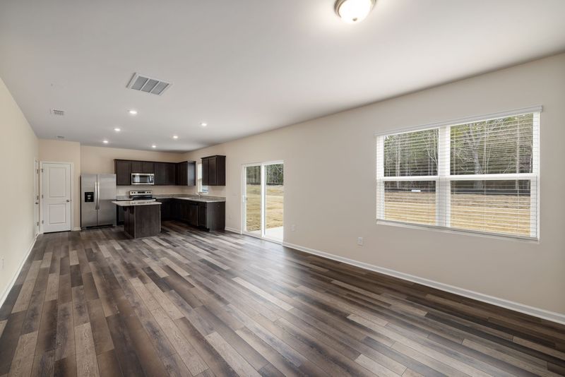 Open residential living space